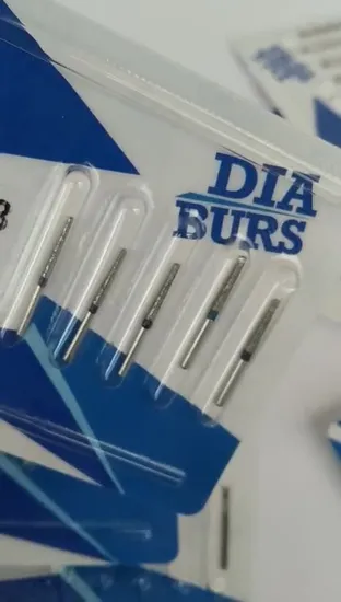 Fabricación profesional de fresas de diamante dentales de alta calidad